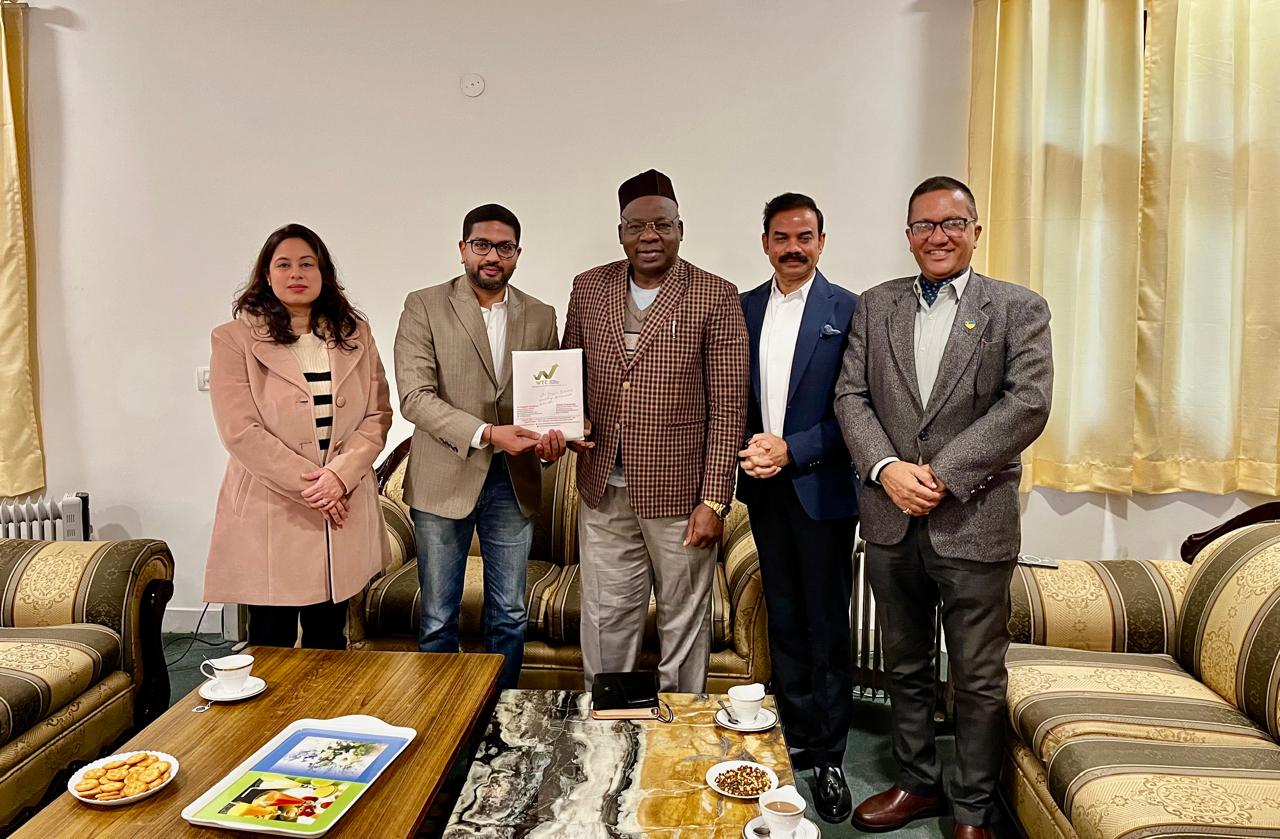 A significant meeting of the WTCBIA delegation took place on 16th January at the Embassy of Burkina Faso in India with His Excellency Dr. Désiré Boniface Some.