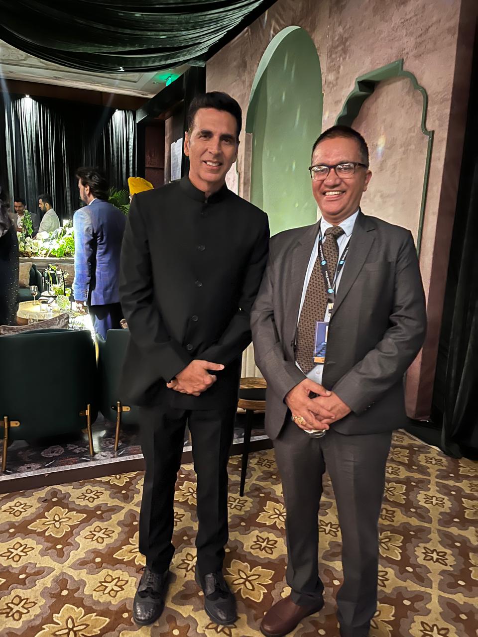 Honored to Meet Mr. Akshay Kumar: Invitation to Grace the WTCBIA Platform