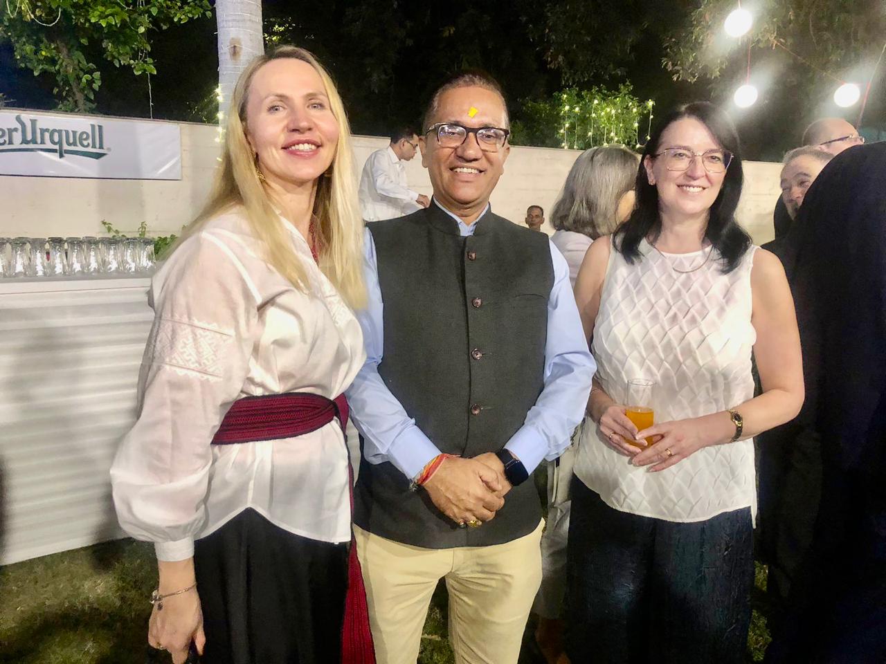 Strengthening Business Ties: Meeting with Estonian Ambassador and Former Ukrainian Diplomat on October 24, 2024