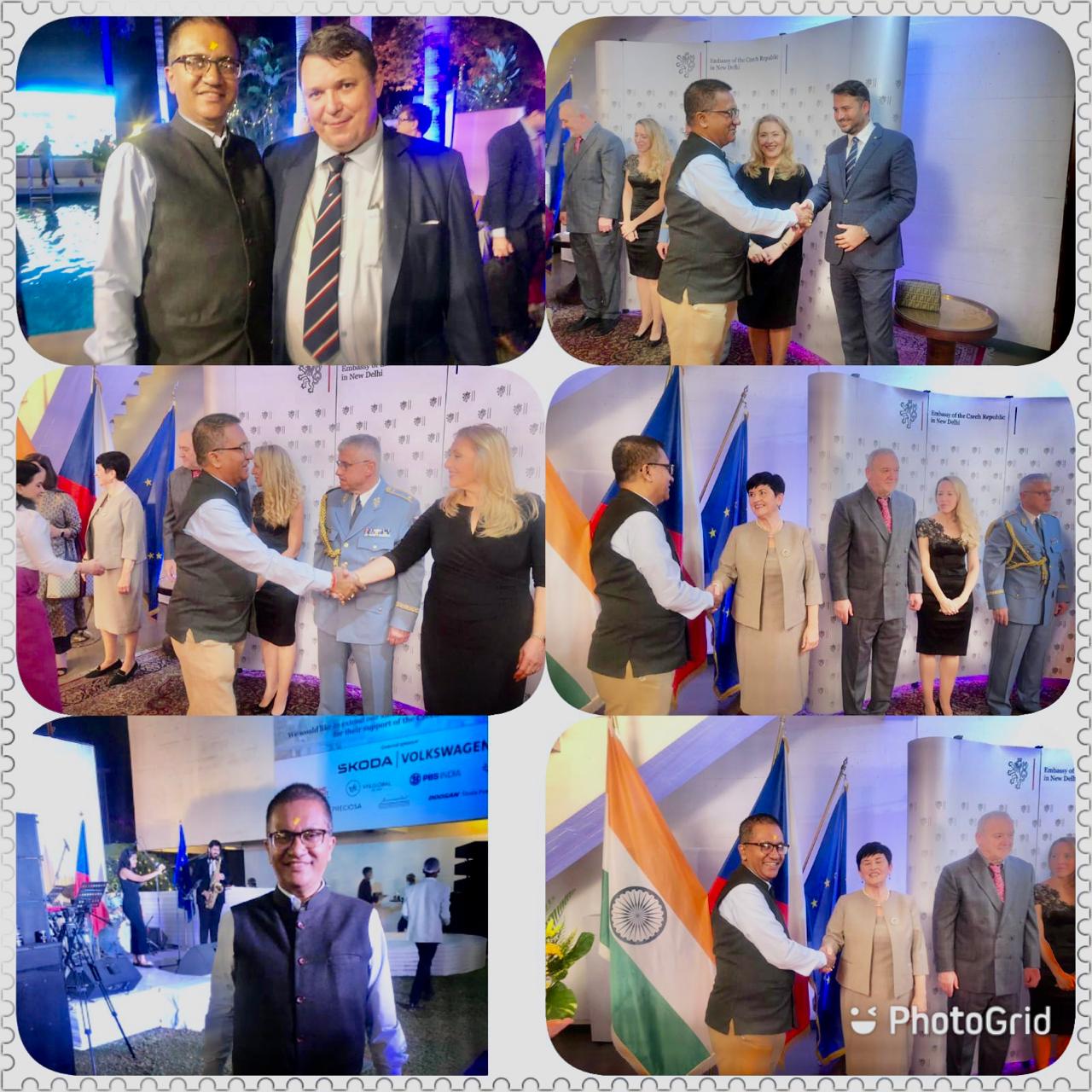 Celebrating Czech Republic National Day: Strengthening Bilateral Relations with the Czech Ambassador in India