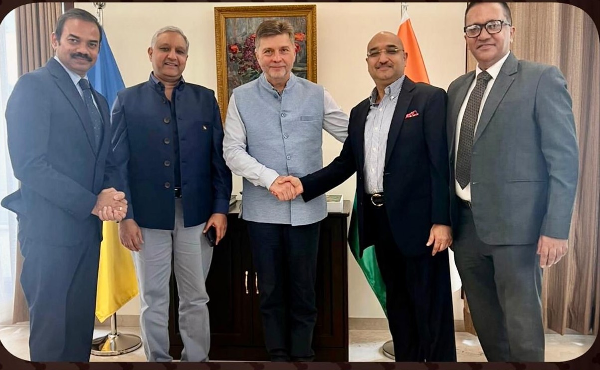 Discussion Between WTCBIA Delegation and Ambassador of Ukraine on India-Ukraine Cooperation