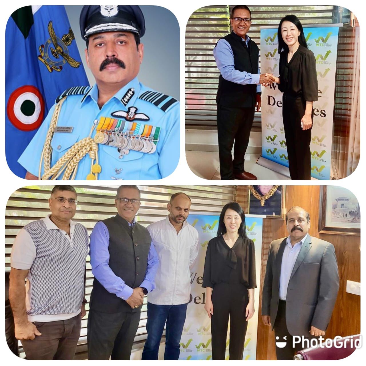 WTCBIA Engages with Air Chief Marshal RKS Bhadauria and South Korean Delegates to Explore Defence Vertical Initiatives