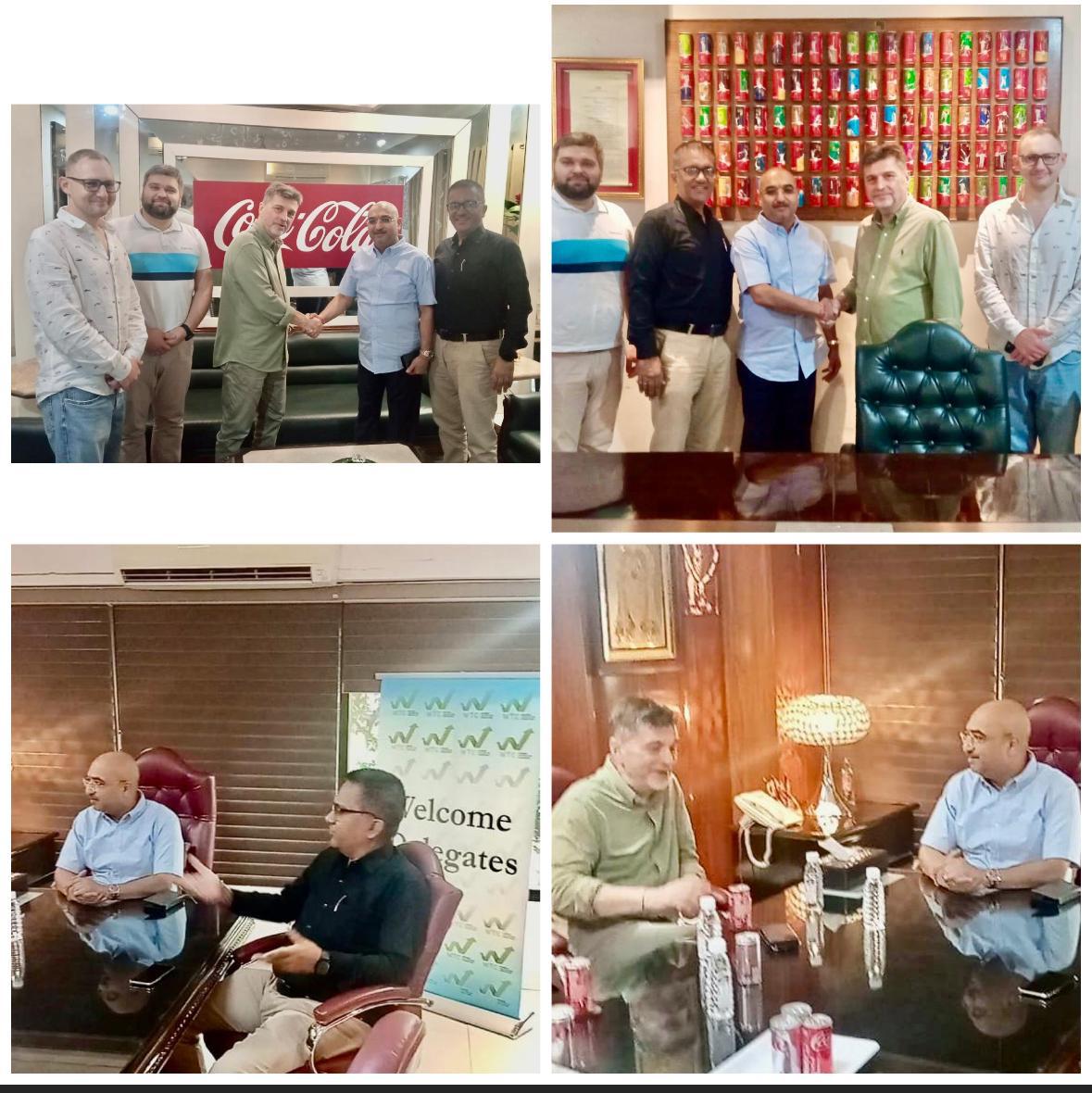 Talked about Global Development, India Elections and more with Dr Oleksandr, Ukraine at WTCBIA