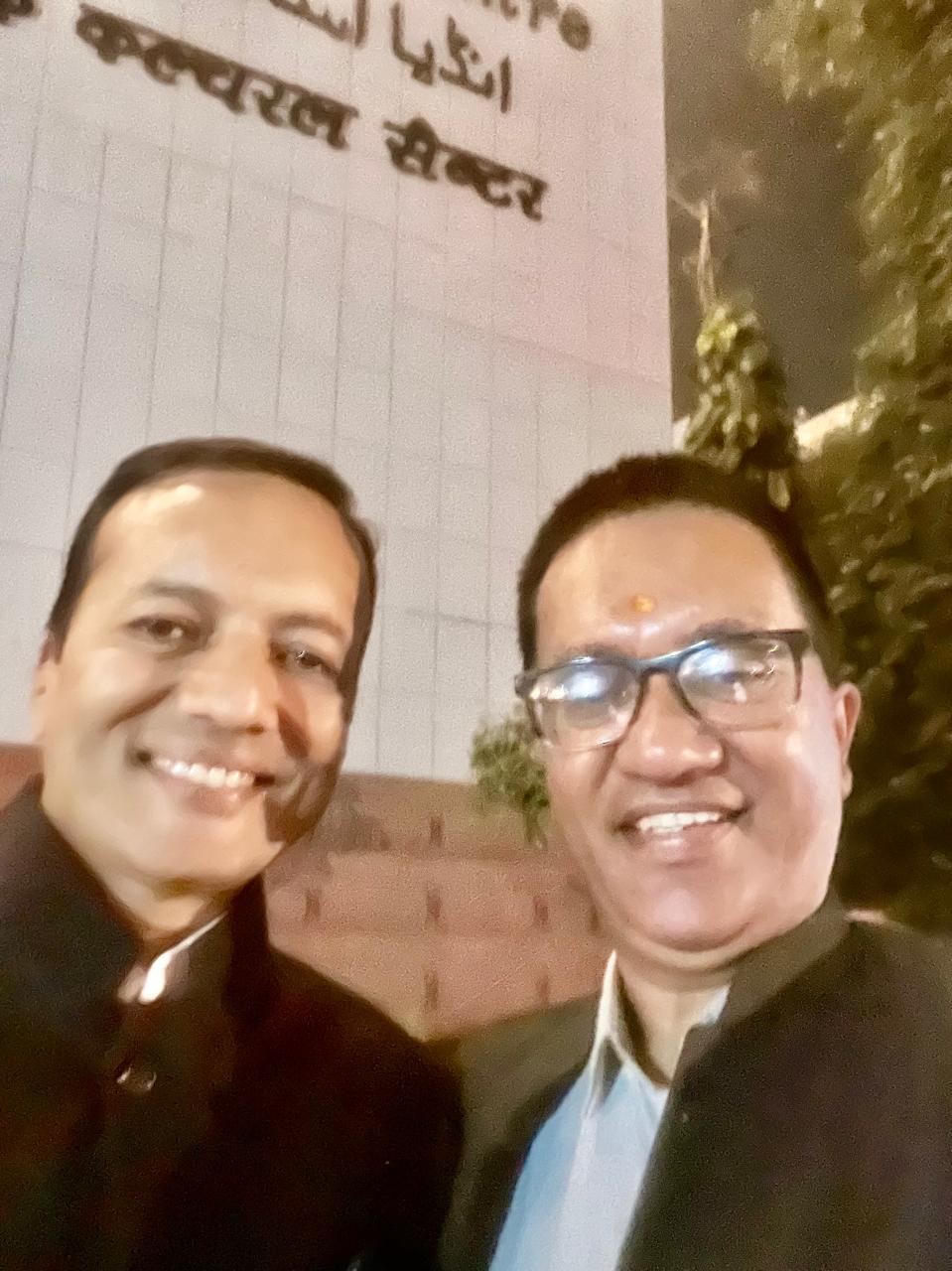 A call on meeting with Mr Naveen Jindal ji and is being requested that Jindal Steel to come on board at WTCBIA fold